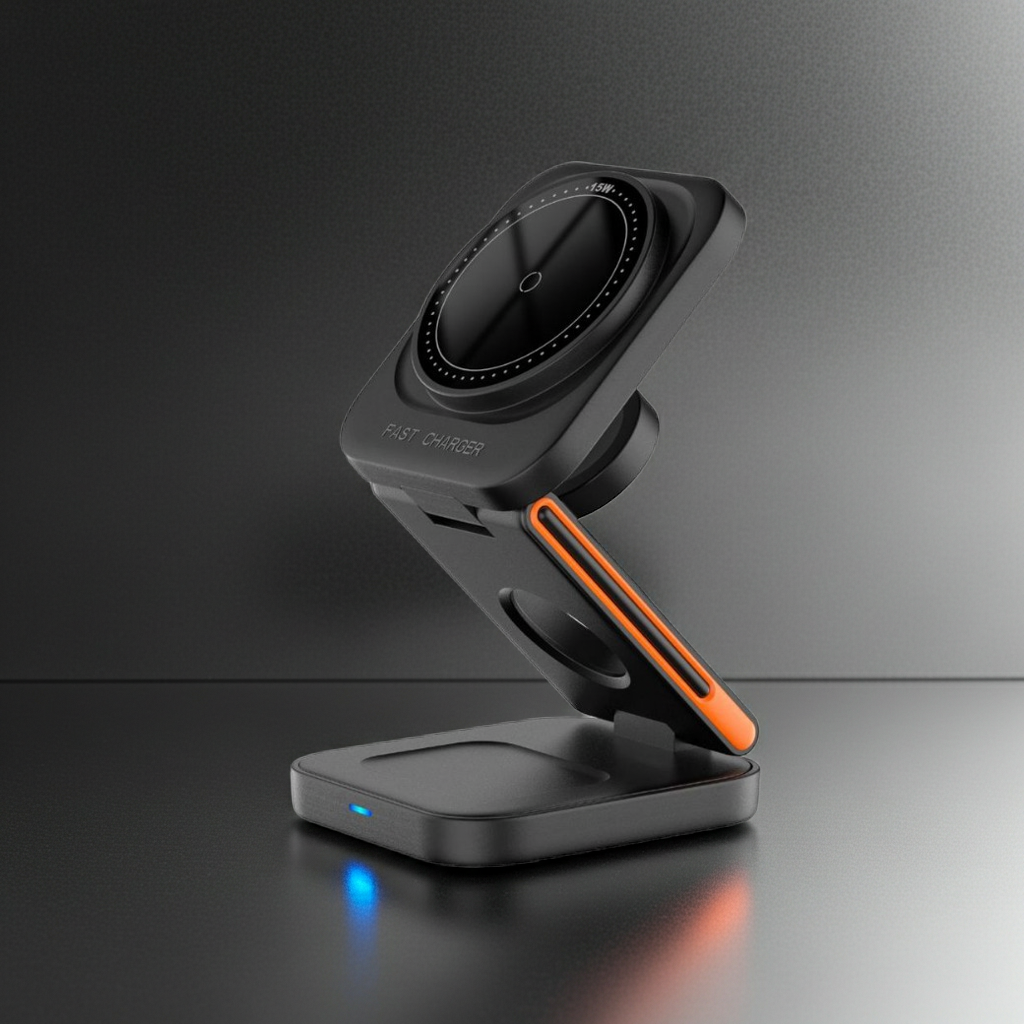 3-in-1 Folding Wireless Charger
